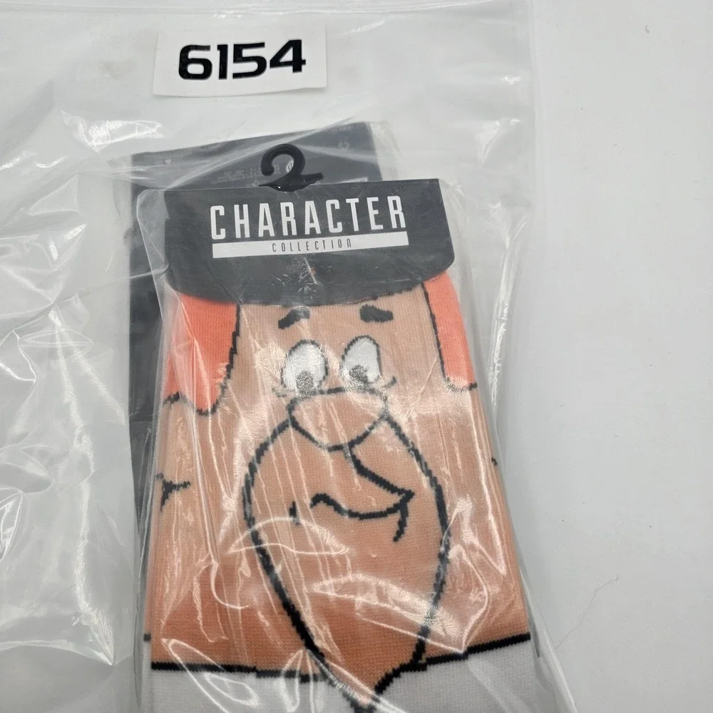 Bioworld Socks Mens‎ 10-13 Multicolor George Jetson The Jetsons Crew Novelty